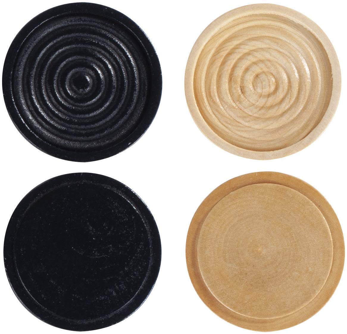 Foto 6 pulgar | Checkers Pieces We Games De Madera De 5 Cm Con Bolsa De Almacenamiento - Venta Internacional.