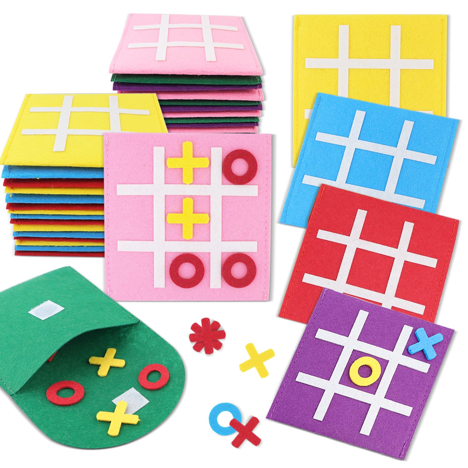 Foto 1 | Juego De Mesa Tic Tac Toe Pjdrllc, Obsequios Para Fiestas Infantiles (paquete De 12) - Venta Internacional.