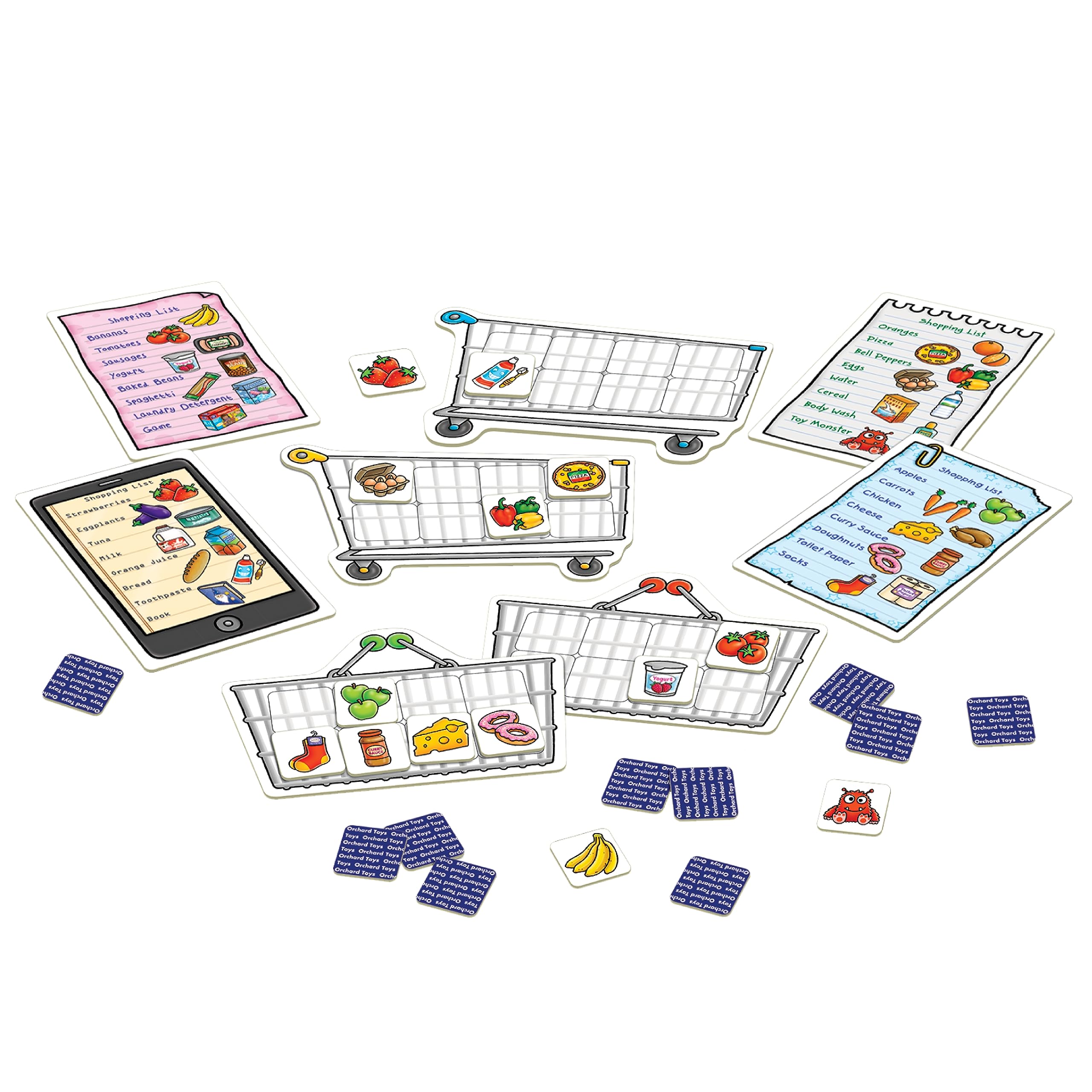 Foto 3 | Memory Game Orchard Toys Moose Shopping List De 3 A 7 Años - Venta Internacional.