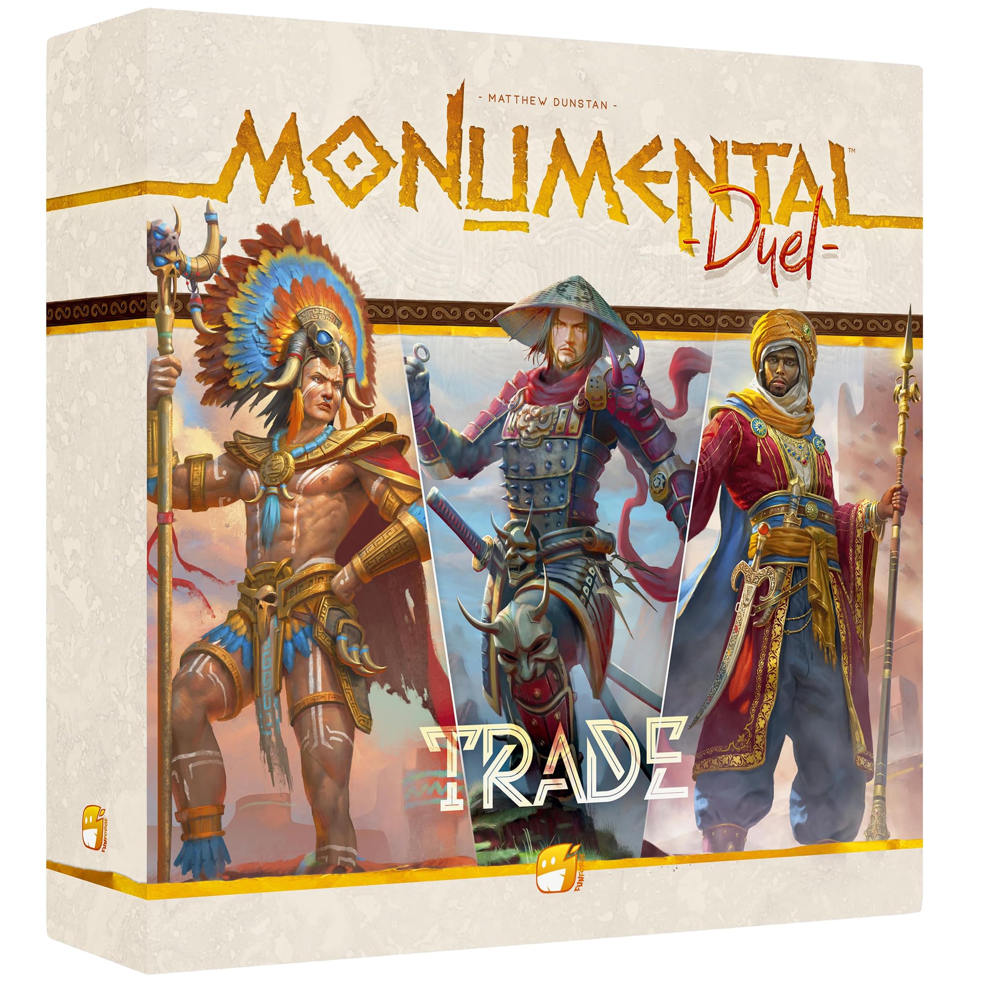 Foto 2 pulgar | Juego De Mesa Funforge Monumental Duel Trade Civilization 10+ - Venta Internacional.