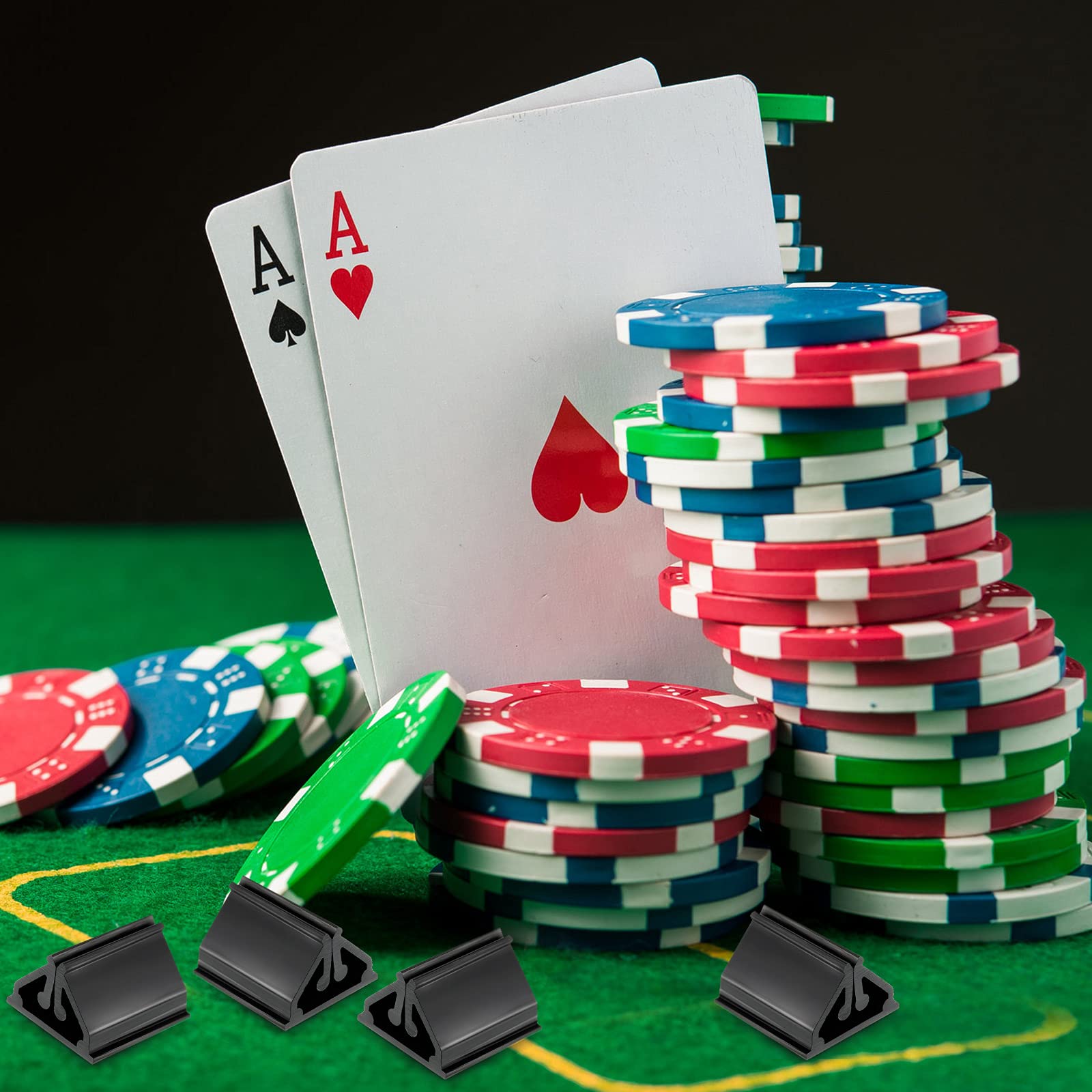 Foto 6 pulgar | Juego De 24 Soportes De Plástico Para Tarjetas Maitys - Venta Internacional.