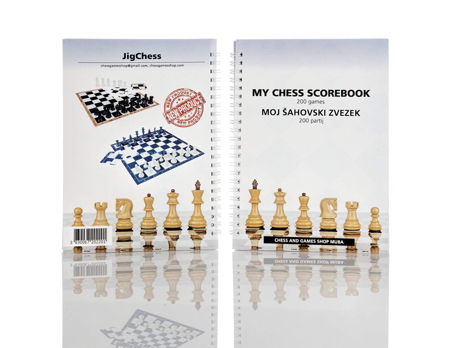 Foto 1 | My Chess Scorebook - 200 Games - Venta Internacional.