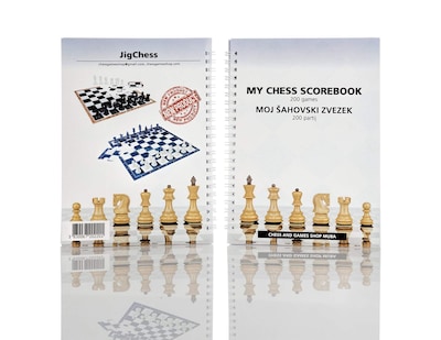 Foto 1 | My Chess Scorebook - 200 Games - Venta Internacional.