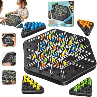 Foto 1 | Juego De Mesa Chain Triangle Chess Interactive Family De 2 A 4 Jugadores - Venta Internacional.