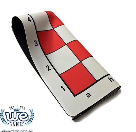 Foto 6 pulgar | Tapete De Ratón Para Tablero De Ajedrez We Games 50,8 X 50,8 Cm, Color Rojo - Venta Internacional.