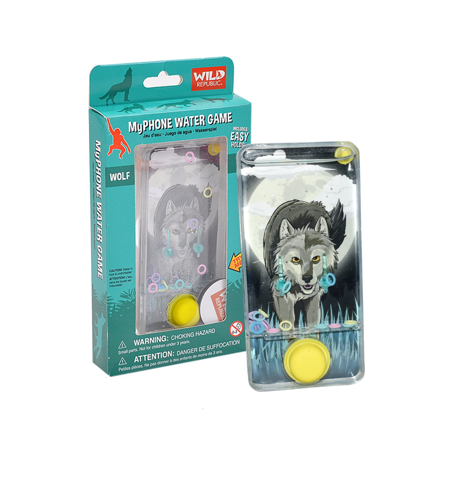 Foto 2 pulgar | Juego Acuático Wild Republic My Phone Con Diseño De Lobo Para Niños Mayores De 8 Años - Venta Internacional.