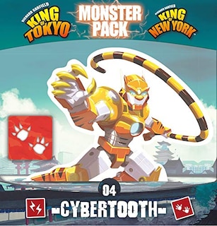 Foto 3 | Expansión Del Juego Iello Monster Pack #4 Cybertooth Para 2 A 6 Jugadores - Venta Internacional.