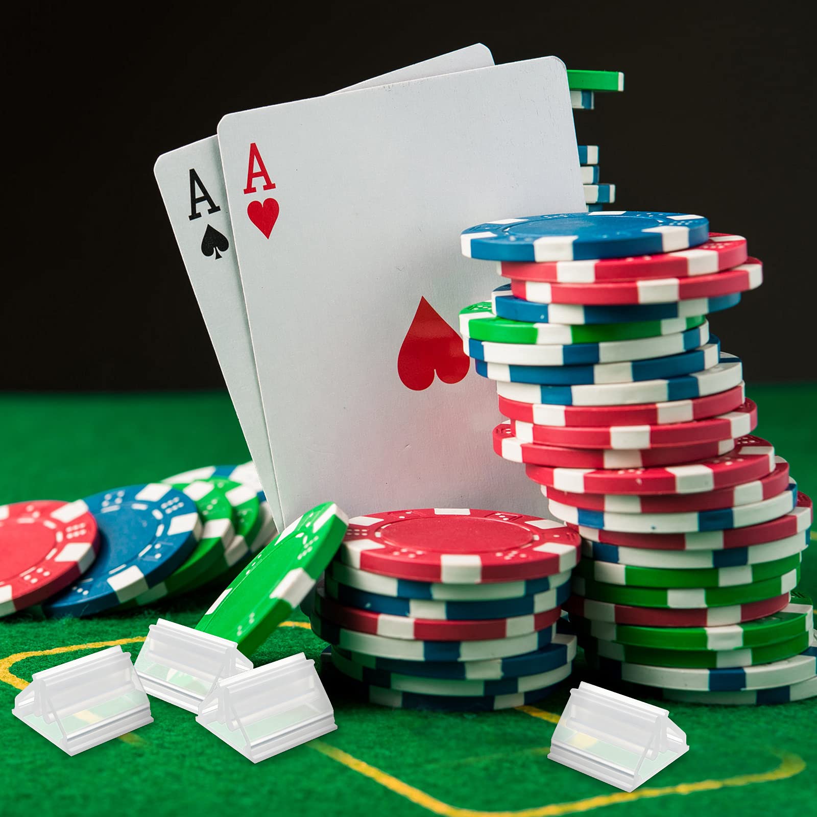 Foto 6 pulgar | Soportes Para Tarjetas De Juego Maitys De Plástico Transparente (30 Piezas) - Venta Internacional.