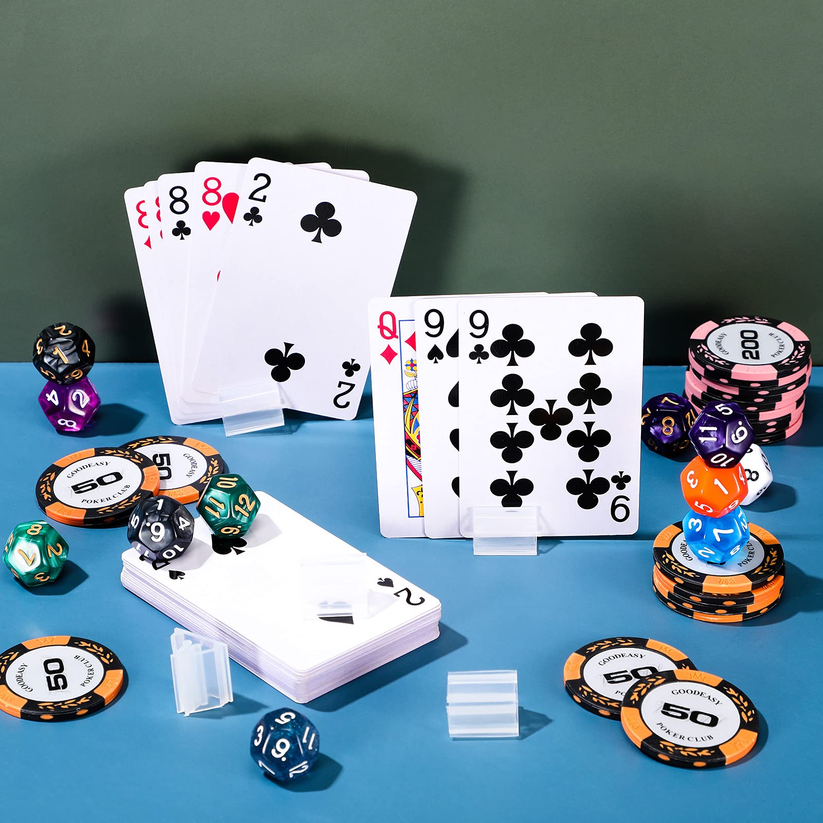 Foto 8 pulgar | Soportes Para Tarjetas De Juego Maitys De Plástico Transparente (30 Piezas) - Venta Internacional.