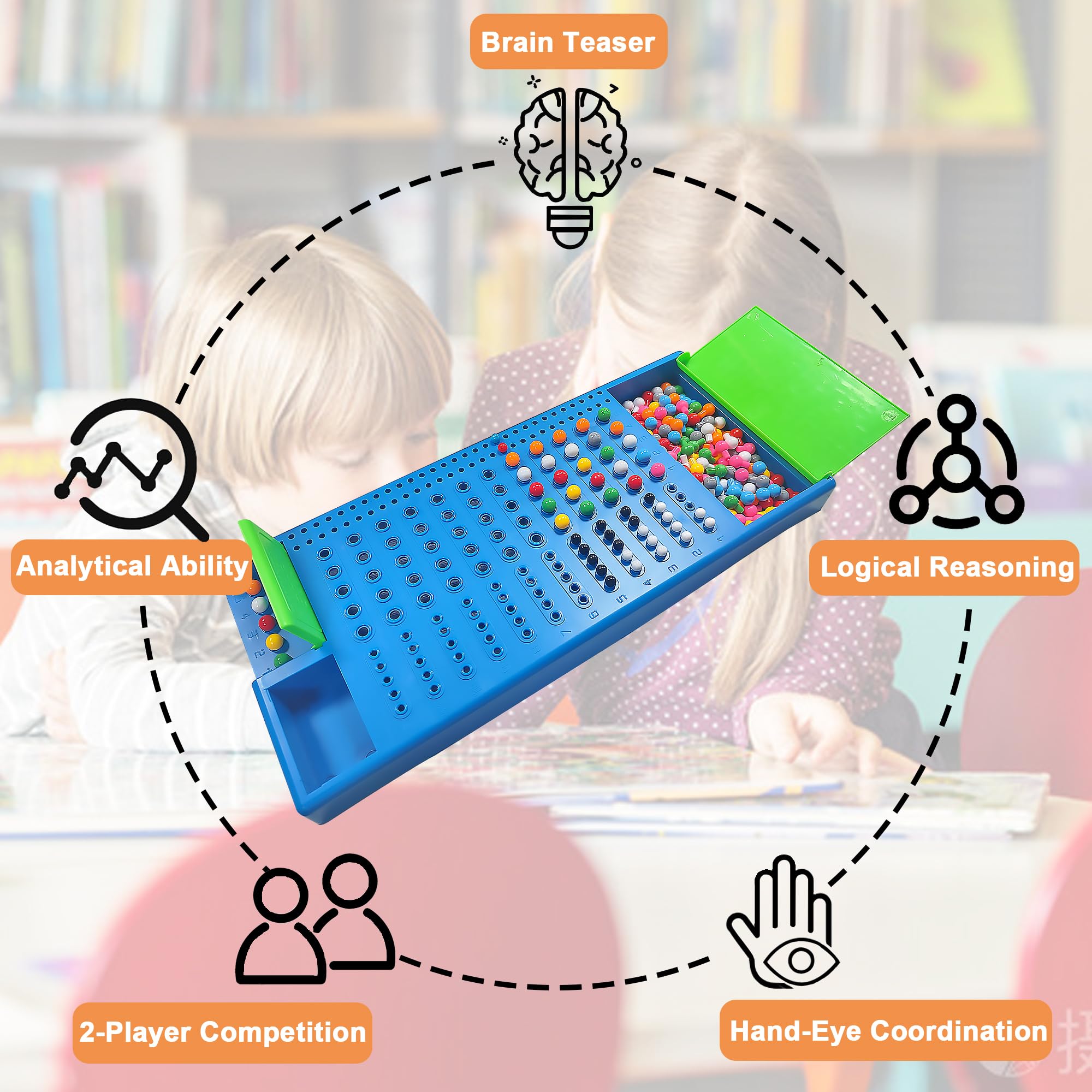 Foto 5 pulgar | Juego De Mesa Kidami Code Breaker Classic Travel Para Niños Y Adultos - Venta Internacional.