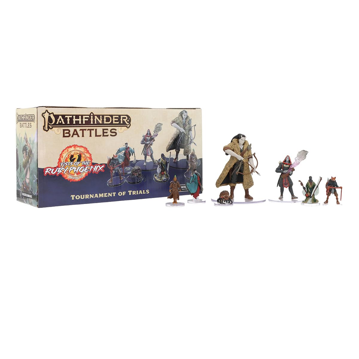 Foto 2 pulgar | Set De Miniaturas Wizkids Pathfinder Battles Fists Of The Ruby - Venta Internacional.