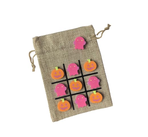 Foto 2 pulgar | Juego Tic Tac Toe, Regalo De Halloween Para Niños Con Minigomas De Borrar - Venta Internacional.