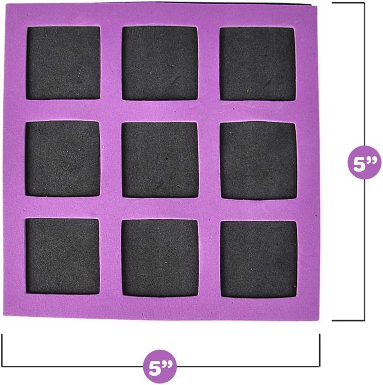Foto 2 | Minijuego De Mesa Bedwina Tic Tac Toe Foam 5x5 Para Niños (120) - Venta Internacional.