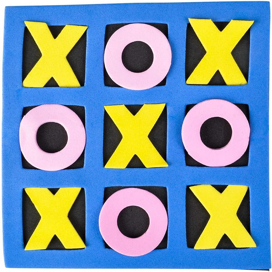 Foto 5 pulgar | Minijuego De Mesa Bedwina Tic Tac Toe Foam 5x5 Para Niños (120) - Venta Internacional.