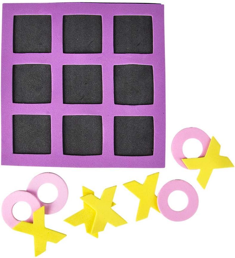 Foto 8 pulgar | Minijuego De Mesa Bedwina Tic Tac Toe Foam 5x5 Para Niños (120) - Venta Internacional.