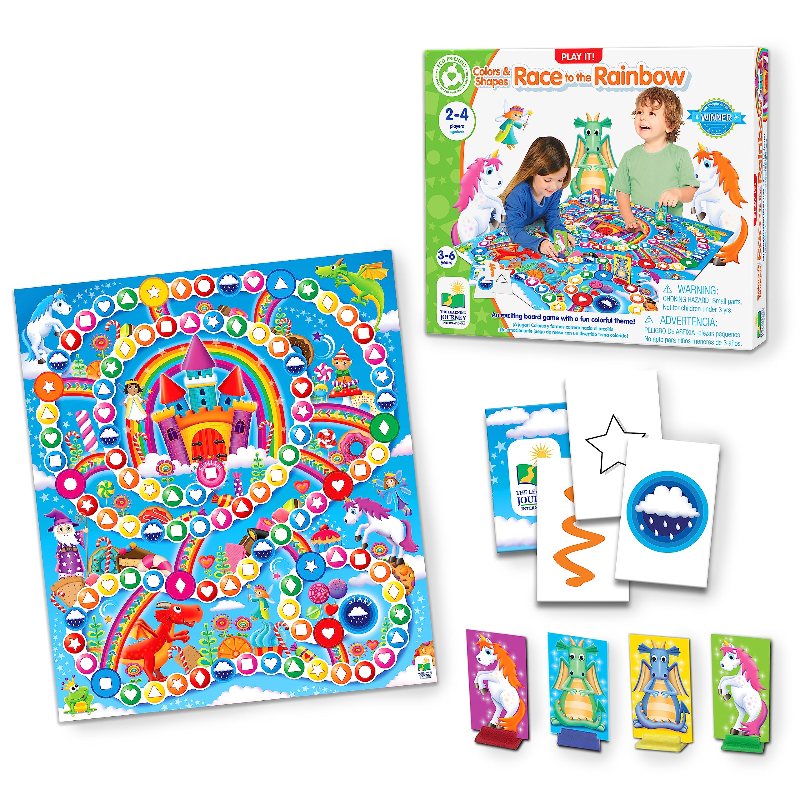 Foto 2 pulgar | Juego Cooperativo The Learning Journey ¡juega! Colores Y Formas - Venta Internacional.