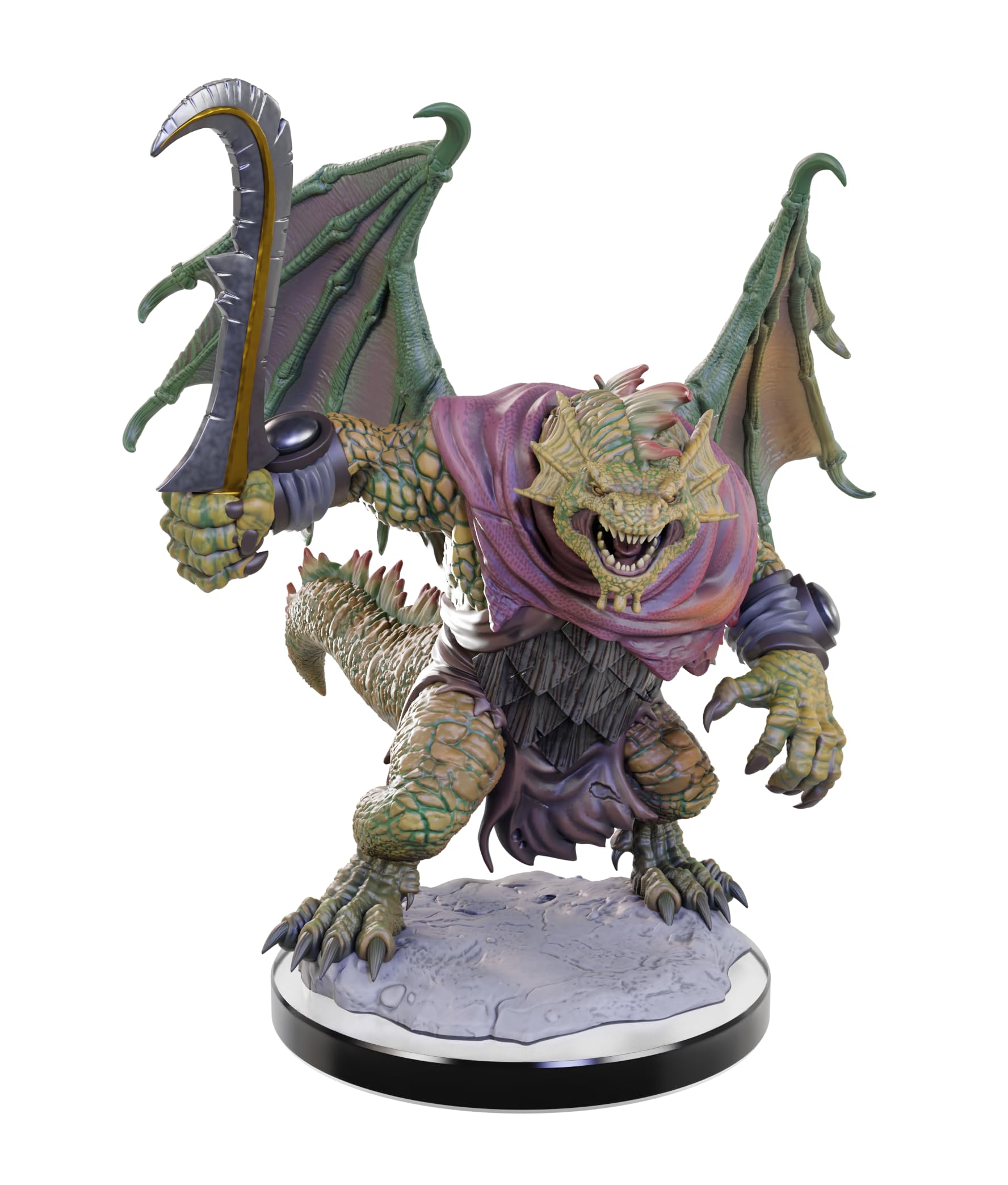 Foto 3 pulgar | Miniaturas Wizkids El Maravilloso Mago Y Soldado De Infantería Draconiano De D&d Nolzur - Venta Internacional.