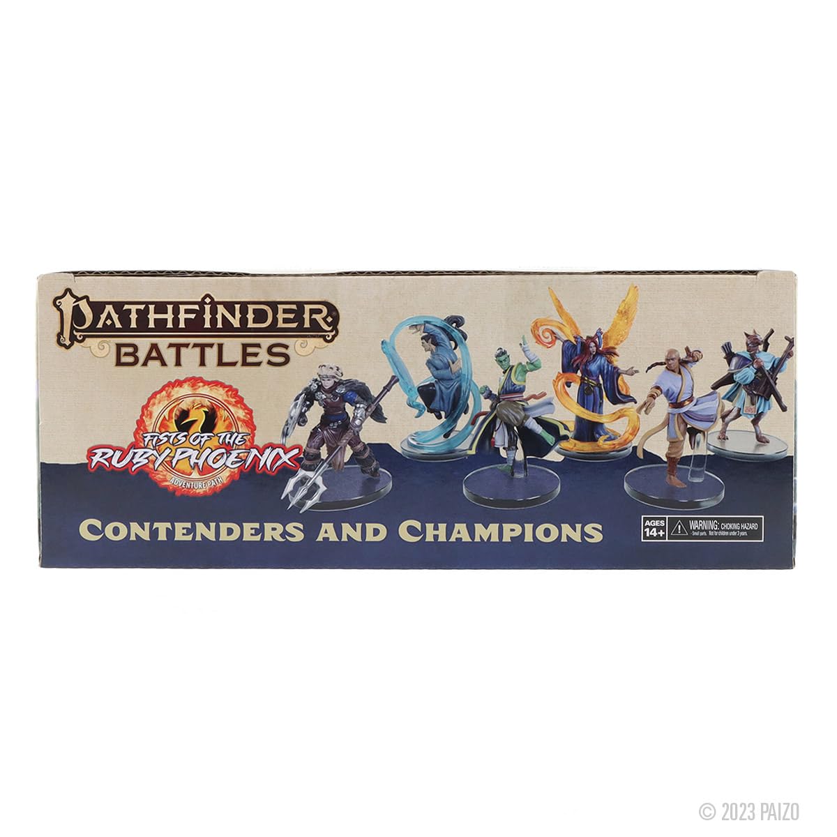 Foto 3 pulgar | Miniaturas: Wizkids Pathfinder Lucha Contra Los Puños Del Fénix Rubí - Venta Internacional.