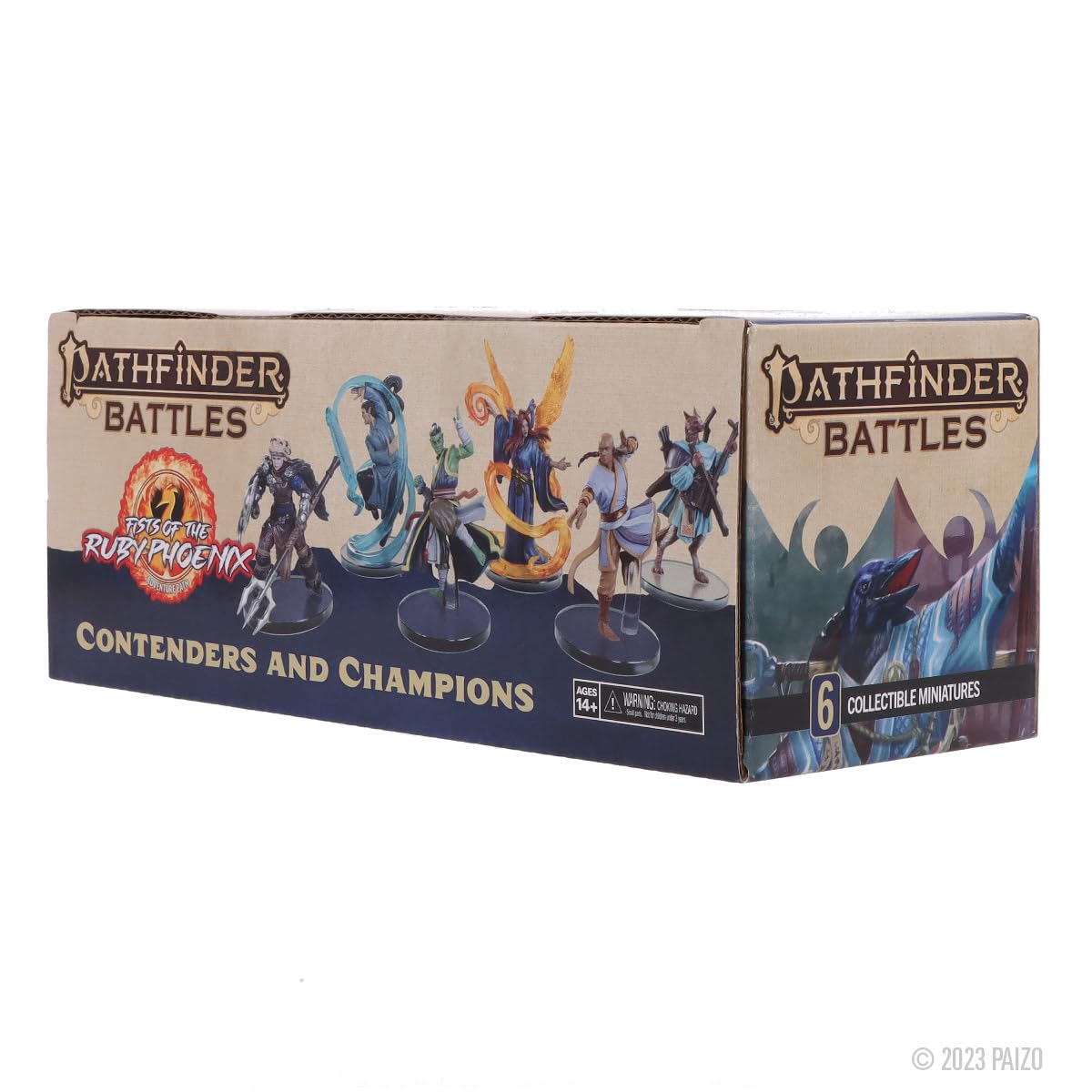 Foto 4 pulgar | Miniaturas: Wizkids Pathfinder Lucha Contra Los Puños Del Fénix Rubí - Venta Internacional.
