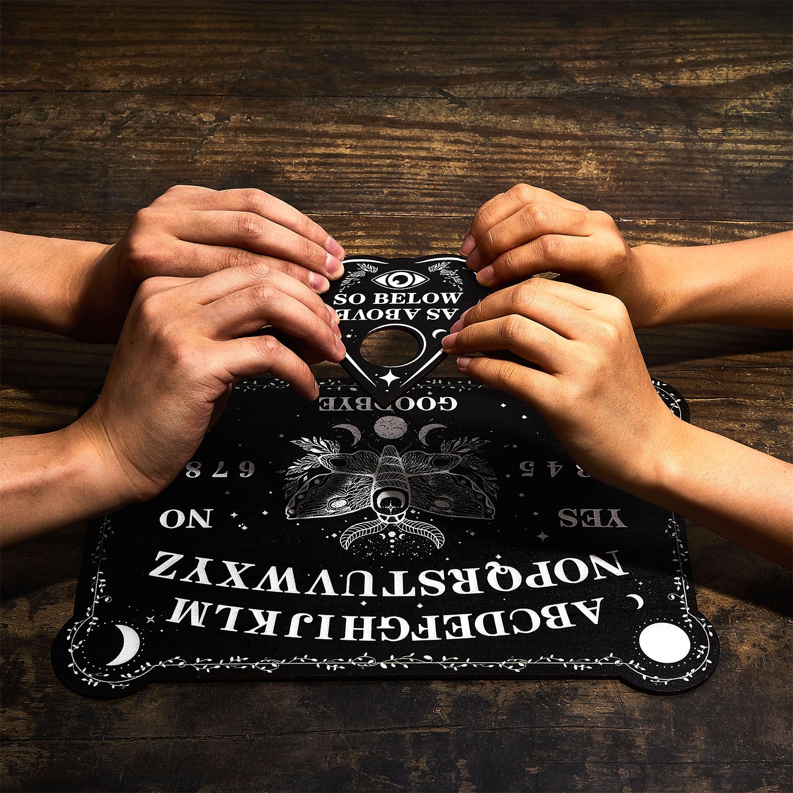 Set De Mesa De Adivinación Sumind Pendulum Dowsing Con Planchette - Venta Internacional.