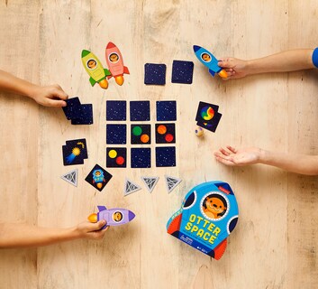 Foto 4 | Juego De Memoria Mudpuppy Otter Space Furry Kids 5+ Years - Venta Internacional.