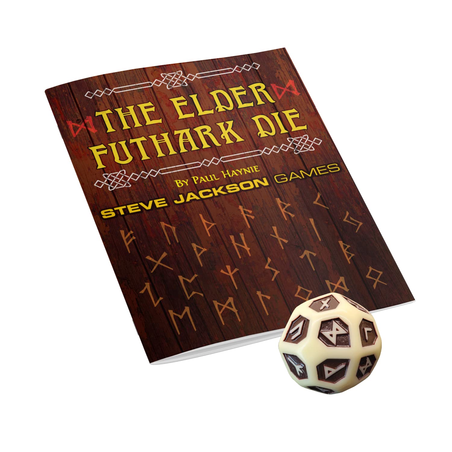 Foto 2 pulgar | Dice Steve Jackson Games The Elder Futhark Con Libro Rune Lore - Venta Internacional.
