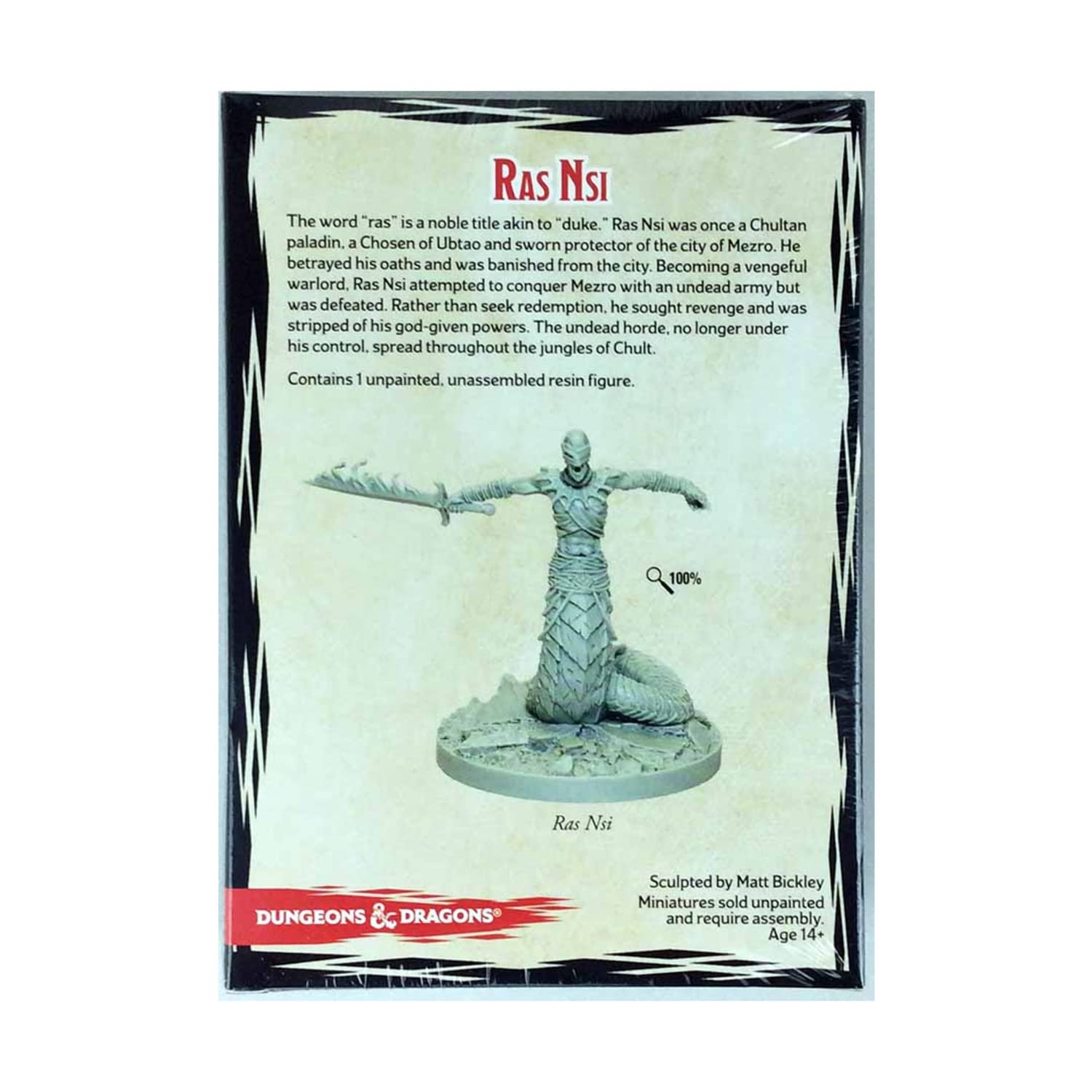 Foto 3 pulgar | Figura De Juguete Gale Force Nine Dungeons & Dragons Tomb Of Annihilation Ras Nsi - Venta Internacional.