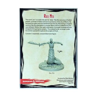 Foto 2 | Figura De Juguete Gale Force Nine Dungeons & Dragons Tomb Of Annihilation Ras Nsi - Venta Internacional.
