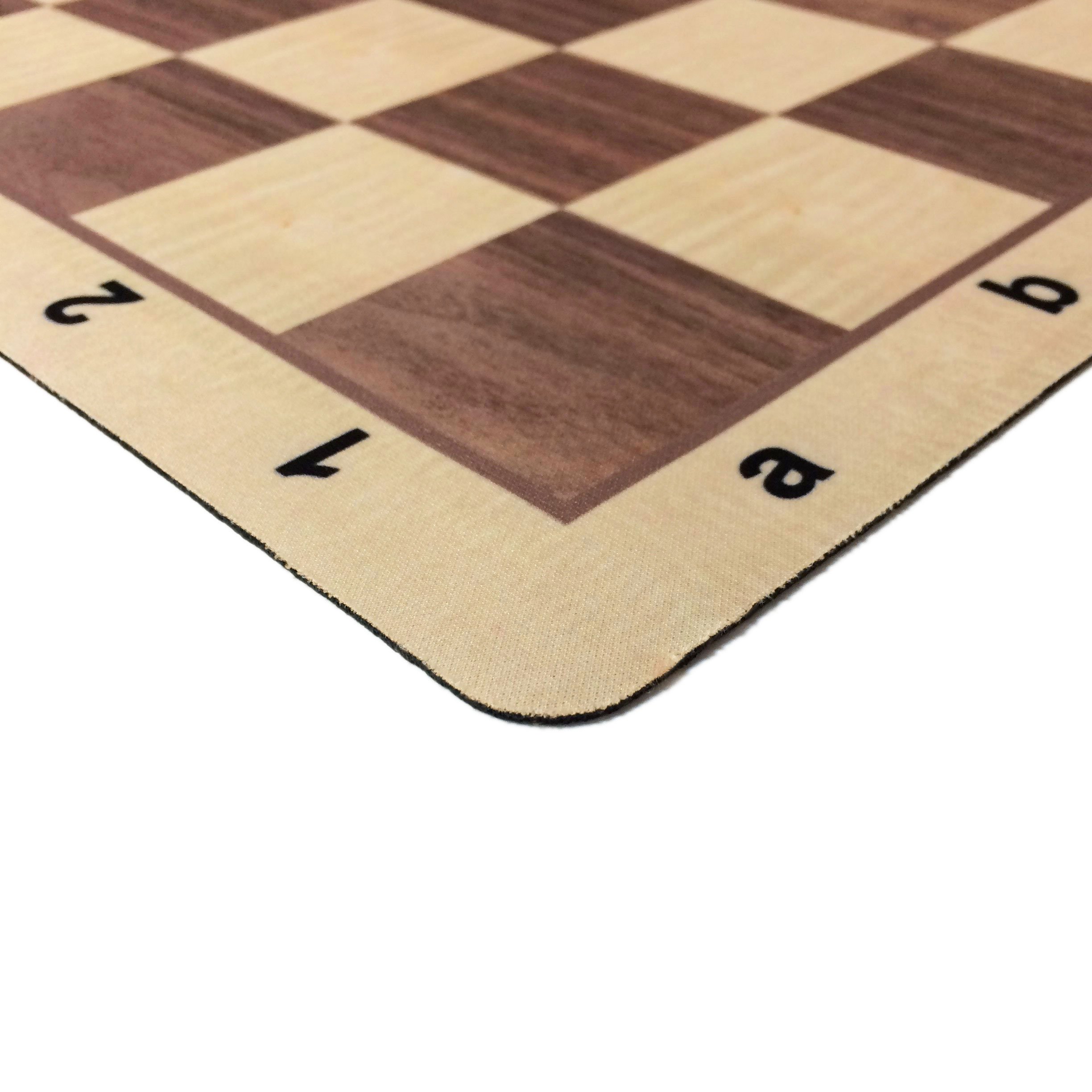 Foto 4 pulgar | Alfombrilla De Ratón Para Tablero De Ajedrez We Games De 50,8 Cm Con Diseño De Madera De Nogal - Venta Internacional.