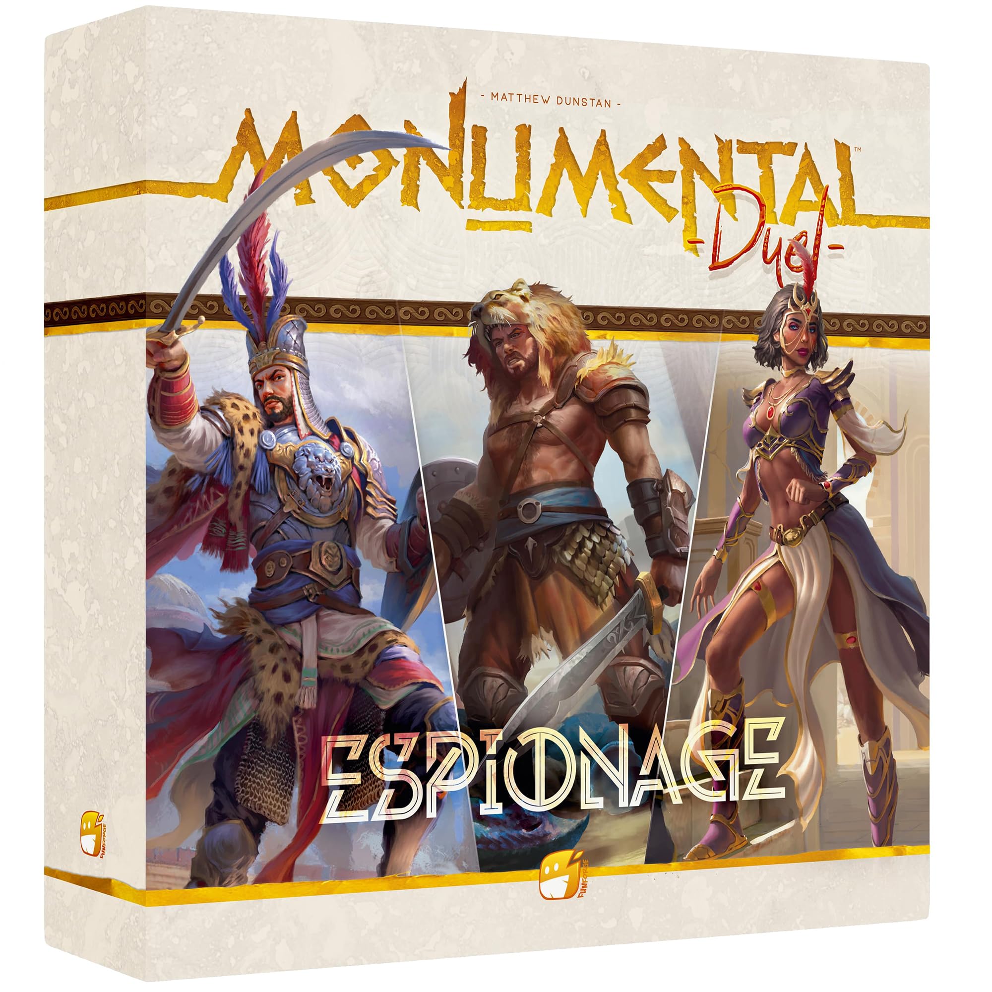 Juego De Mesa Funforge Monumental Duel Espionage Para 2 Jugadores Y Más De 10 - Venta Internacional.