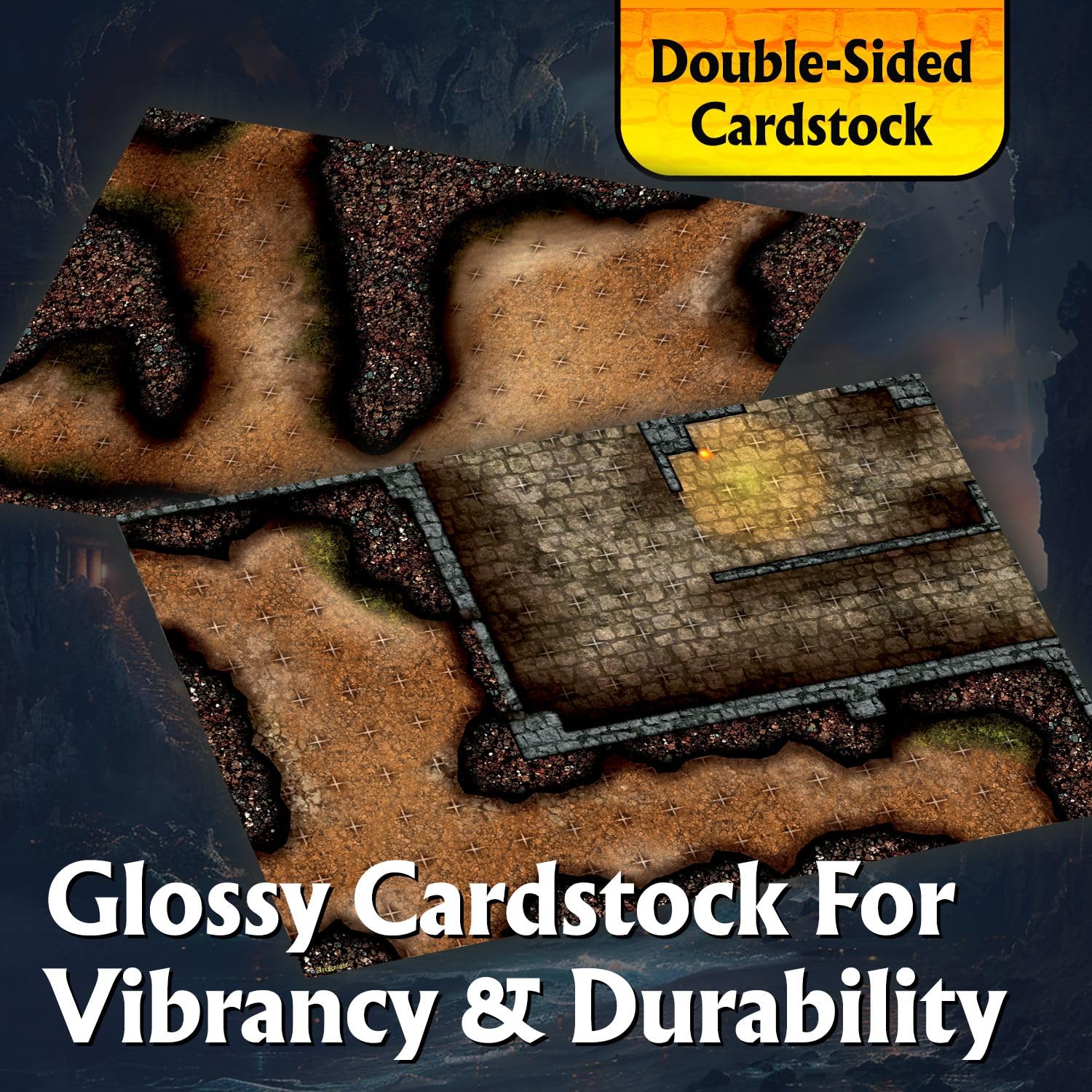 Foto 5 | Juego De Rol Modular Battlemaps Arcknight The Winding Caverns X16 - Venta Internacional.