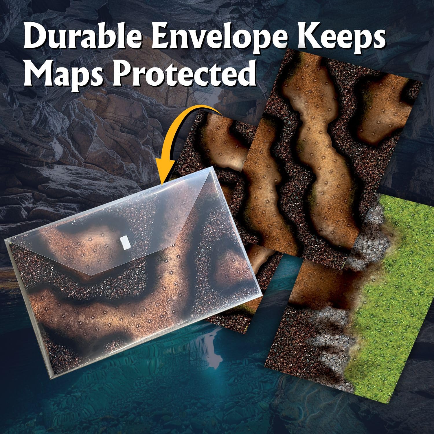 Foto 7 | Juego De Rol Modular Battlemaps Arcknight The Winding Caverns X16 - Venta Internacional.
