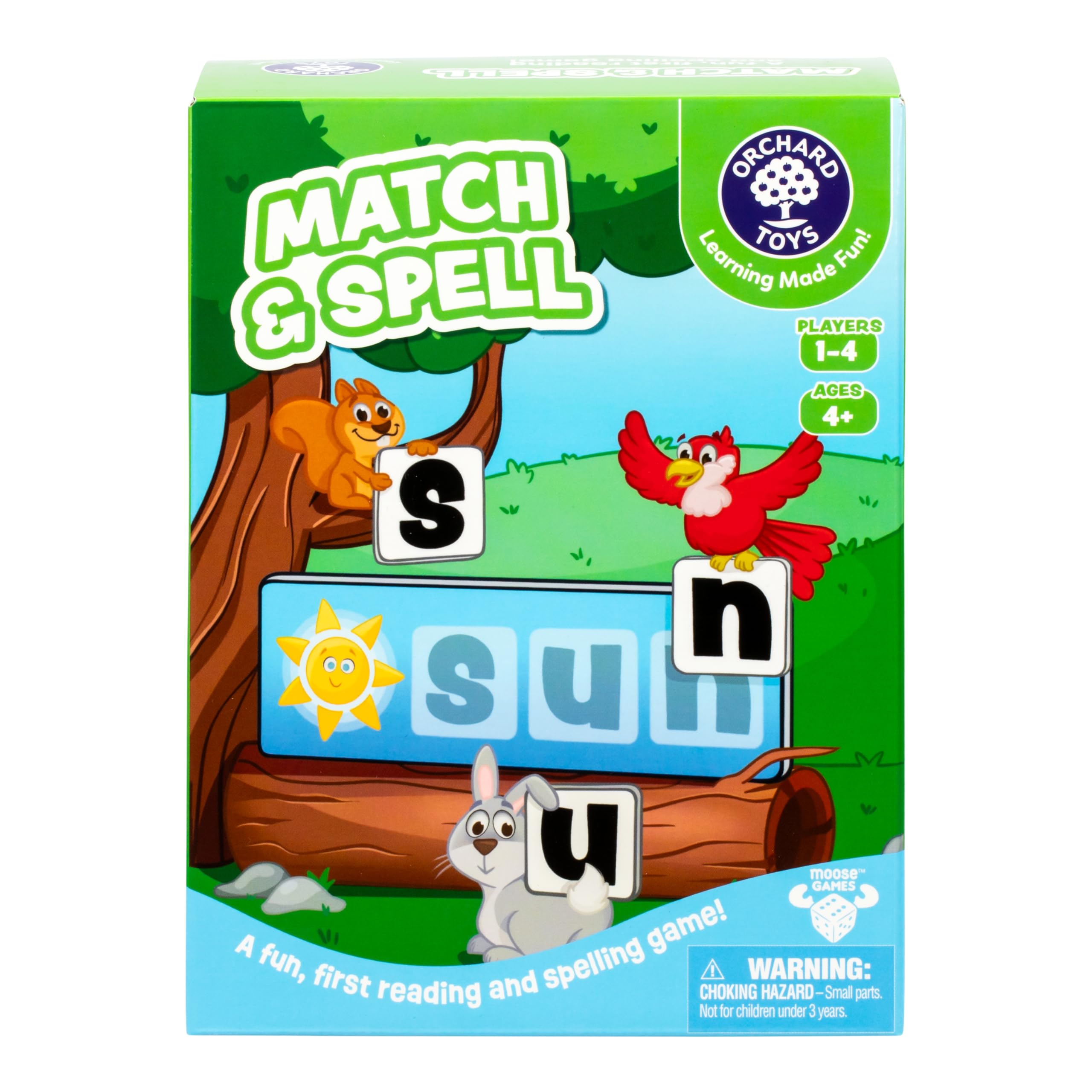 Foto 2 pulgar | Juego Orchard Toys Match & Spell New Art Para Niños Mayores De 4 Años - Venta Internacional.