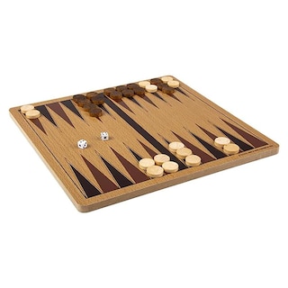 Foto 4 | Juego De Mesa The Dreidel Company Classic Wooden Backgammon 10 - Venta Internacional.