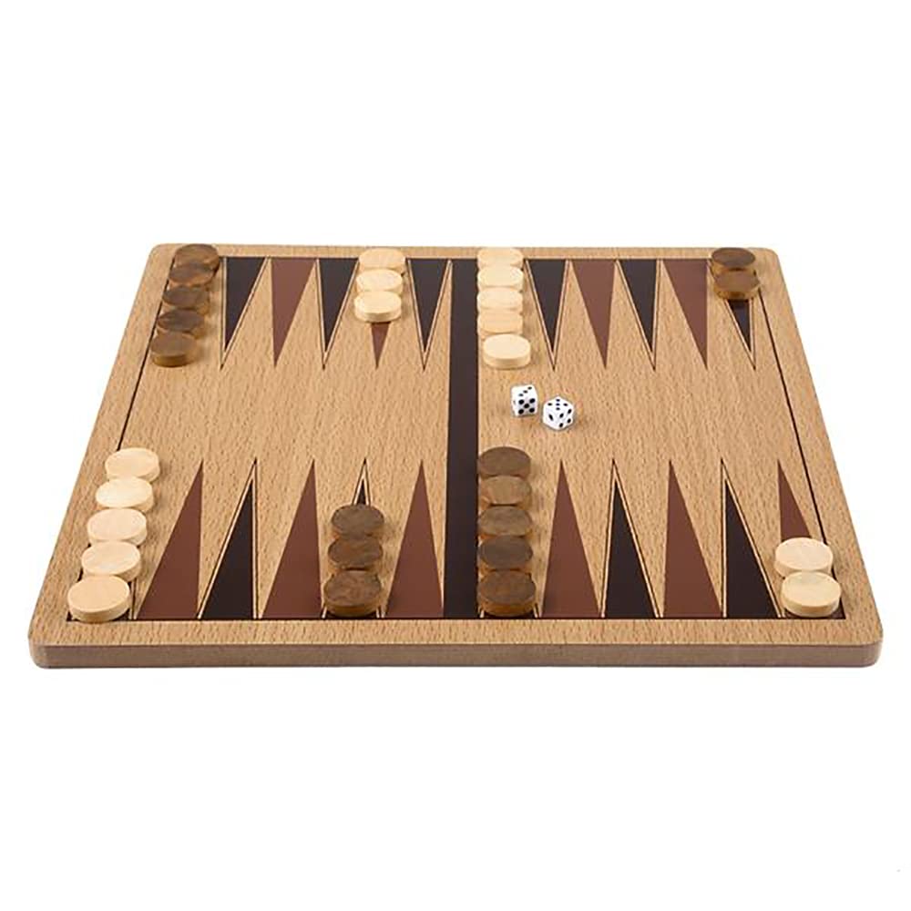 Foto 8 pulgar | Juego De Mesa The Dreidel Company Classic Wooden Backgammon 10 - Venta Internacional.