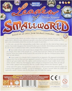 Foto 2 | La Expansión Del Juego De Mesa Leaders Of Small World Con 24 Fichas - Venta Internacional.