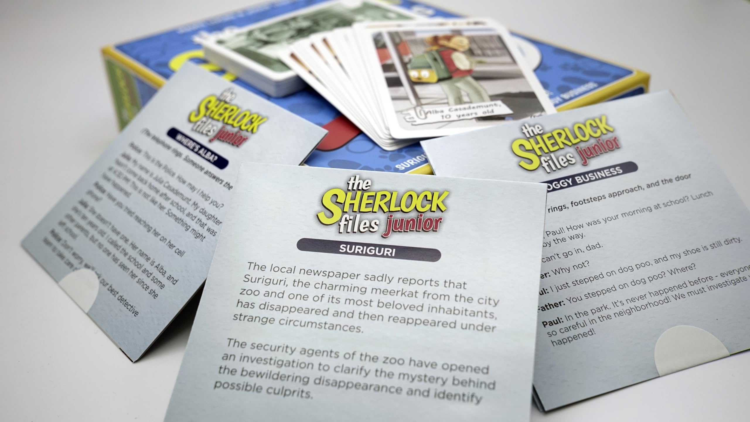 Foto 3 | Juego De Mesa Indie Boards & Cards Sherlock Files Jr. Introducción - Venta Internacional.