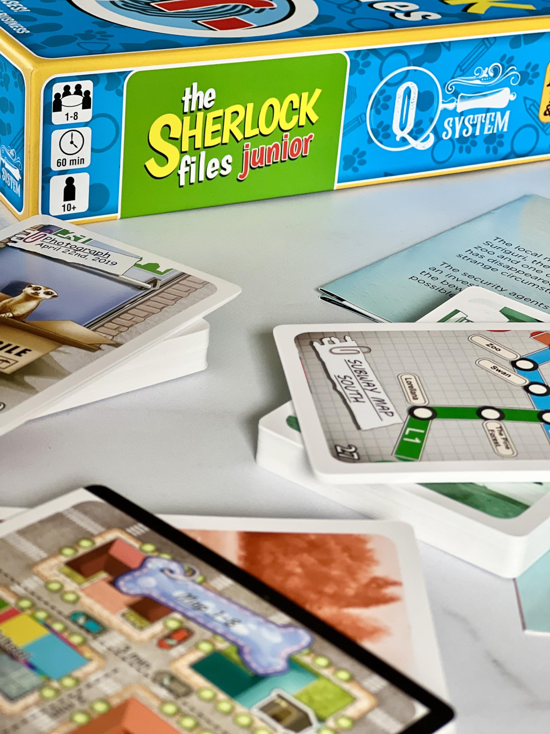 Foto 4 | Juego De Mesa Indie Boards & Cards Sherlock Files Jr. Introducción - Venta Internacional.