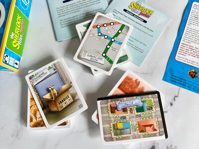 Foto 6 | Juego De Mesa Indie Boards & Cards Sherlock Files Jr. Introducción - Venta Internacional.