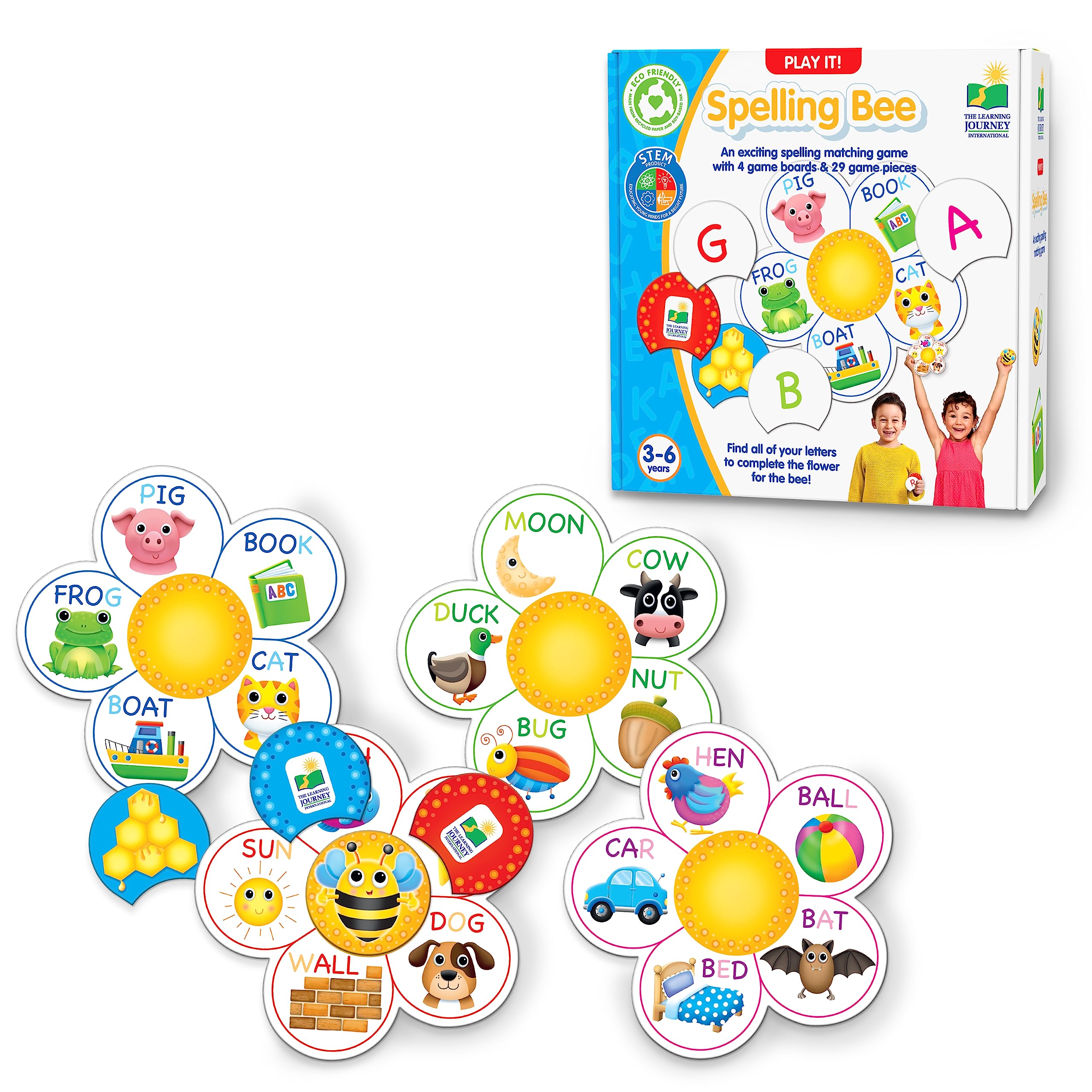 Juego Preescolar The Learning Journey ¡juega! Concurso De Ortografía - Venta Internacional.