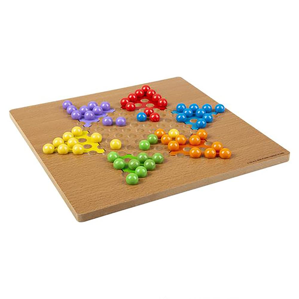 Foto 6 pulgar | Juego De Mesa The Dreidel Company Classic Wooden Chinese Checkers - Venta Internacional.