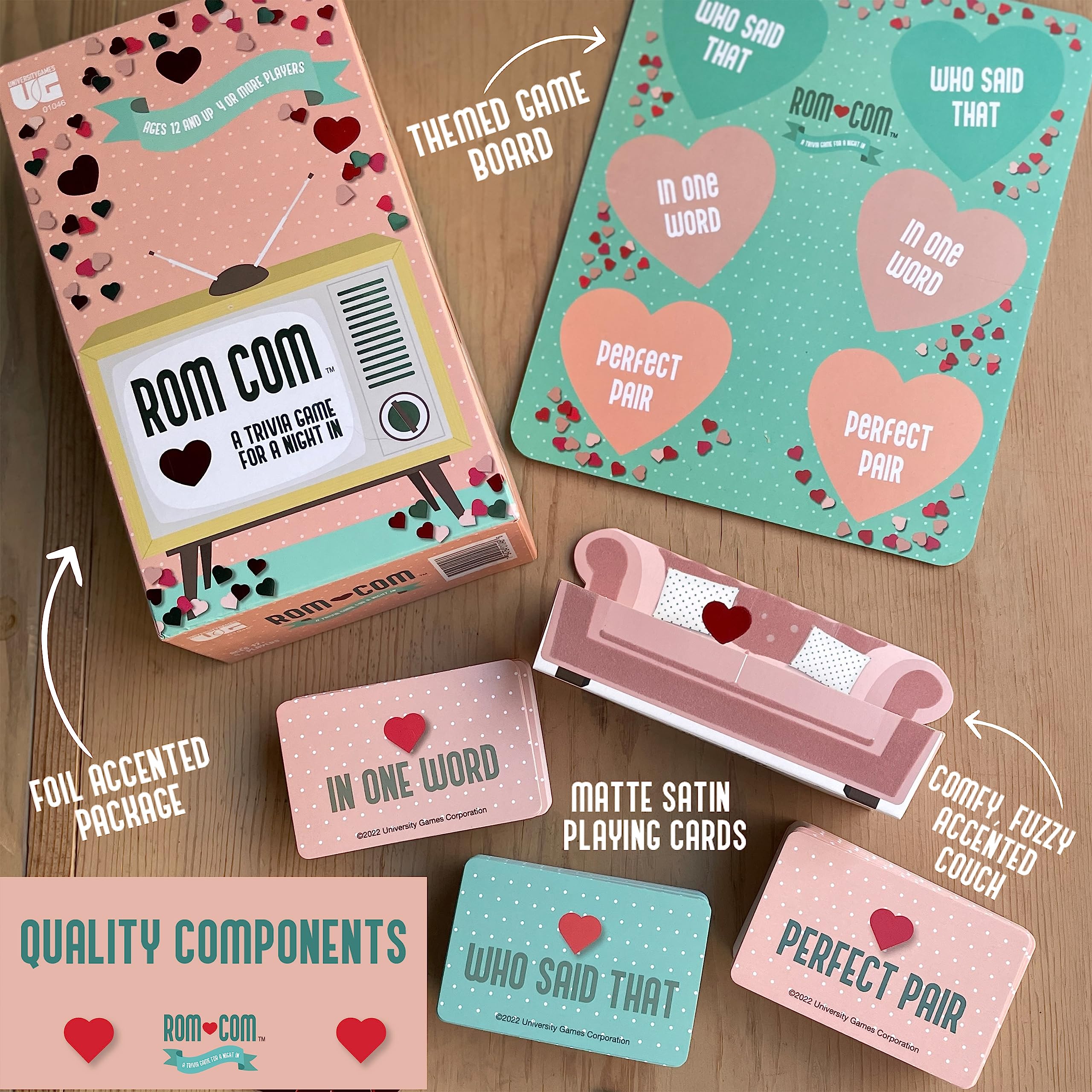 Foto 7 | Trivia Game University Games Rom Com Team 12+ Años - Venta Internacional.