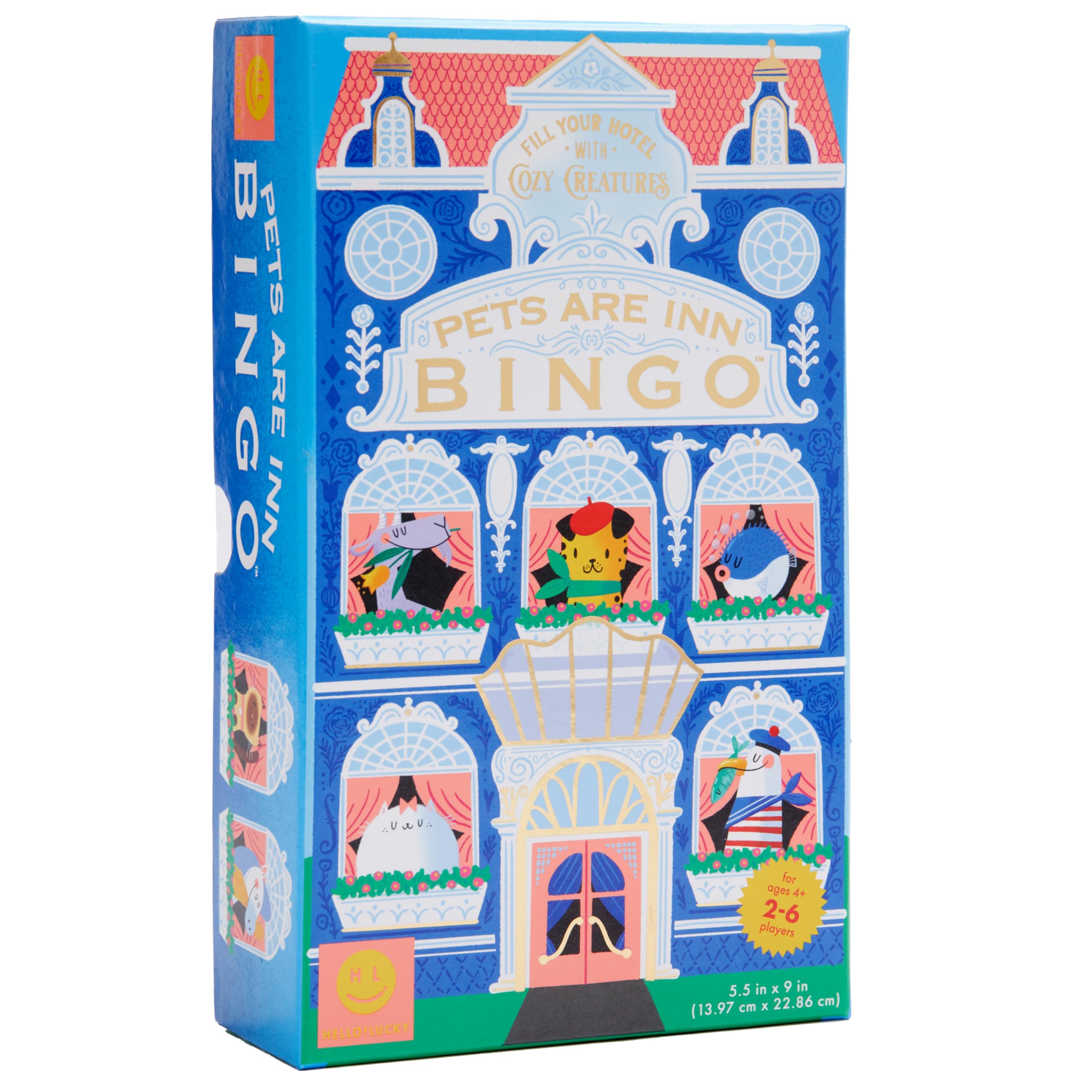 Juego De Bingo C.r. Gibson ¡hola! Las Mascotas Más Afortunadas Están En El Bjp5-25420 - Venta Internacional.
