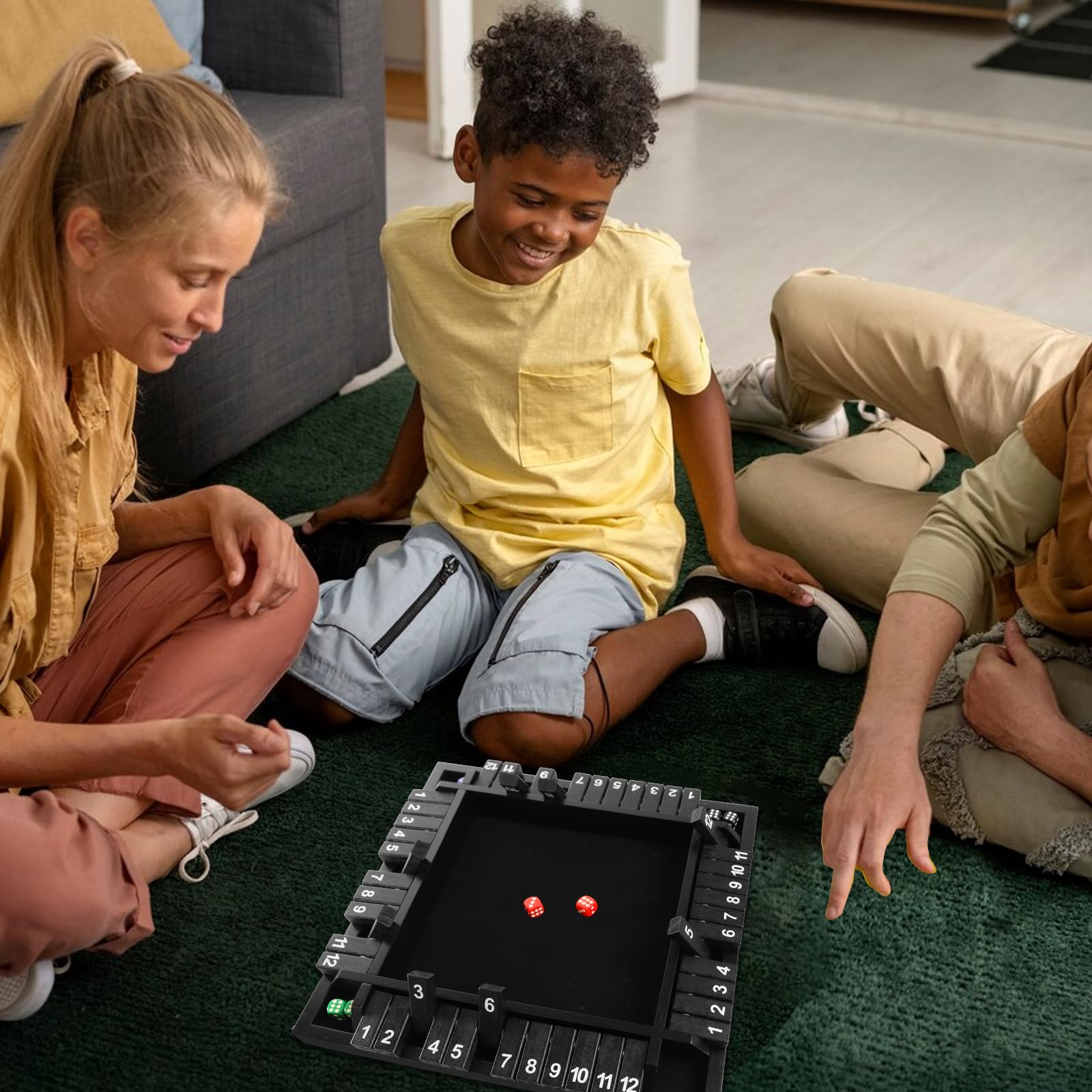Foto 7 pulgar | Juego De Mesa Wooden Shut The Box Gse Games Para 1 A 4 Jugadores - Venta Internacional.