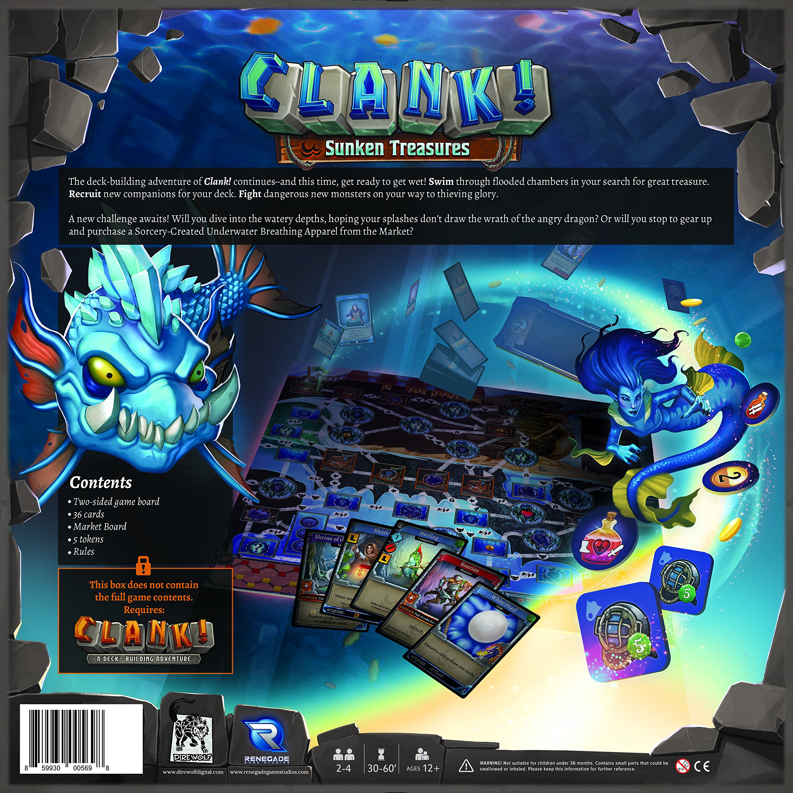 Foto 6 pulgar | Juego De Mesa Renegade Game Studios Clank! ¡tesoro Hundido! - Venta Internacional.