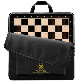 Foto 1 | Tablero De Ajedrez A&a Professional De Madera Con Bolsa De Almacenamiento De 54 Cm - Venta Internacional.