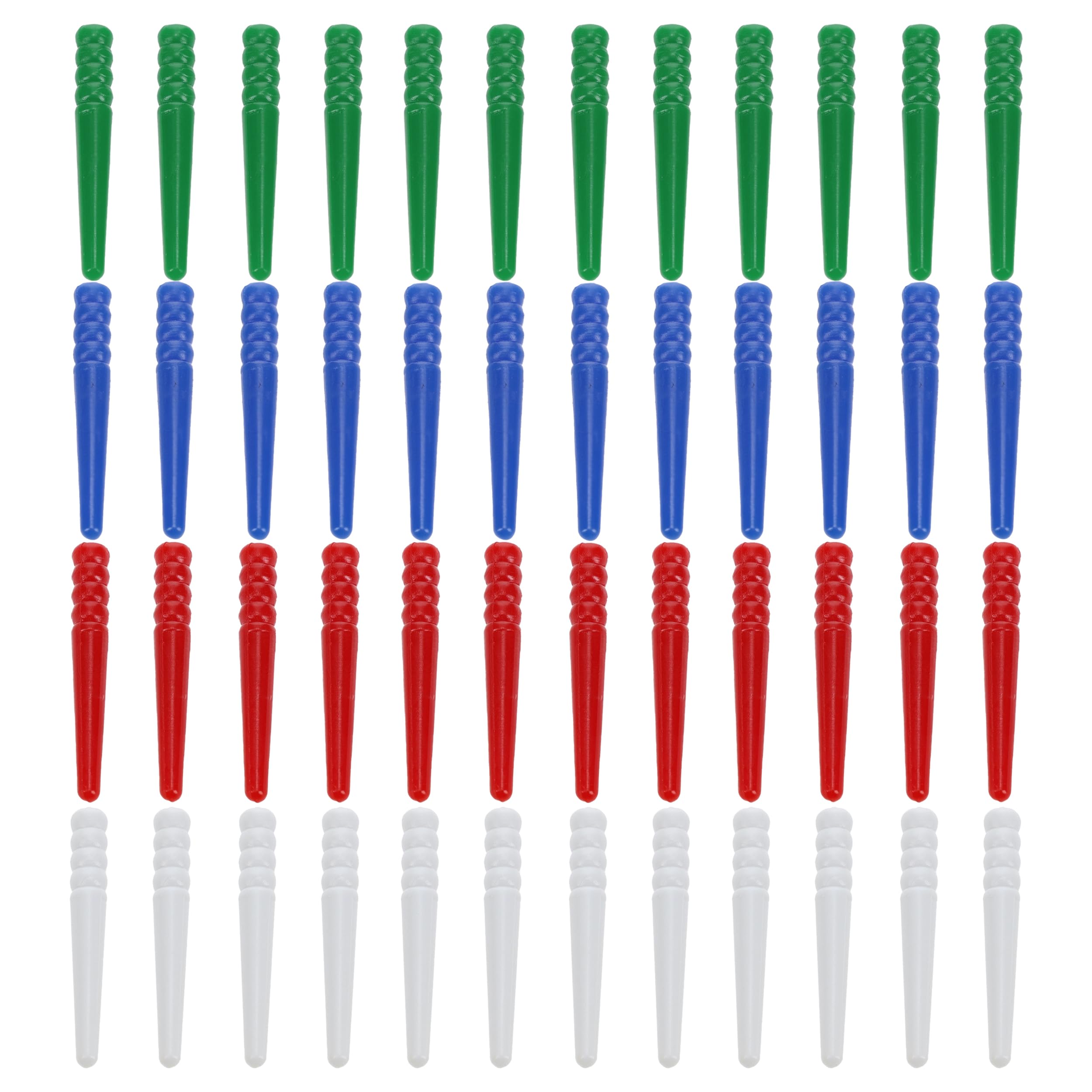 Pinzas Cribbage We Games 48 Estándar De Plástico Con Diseño Cónico - Venta Internacional.