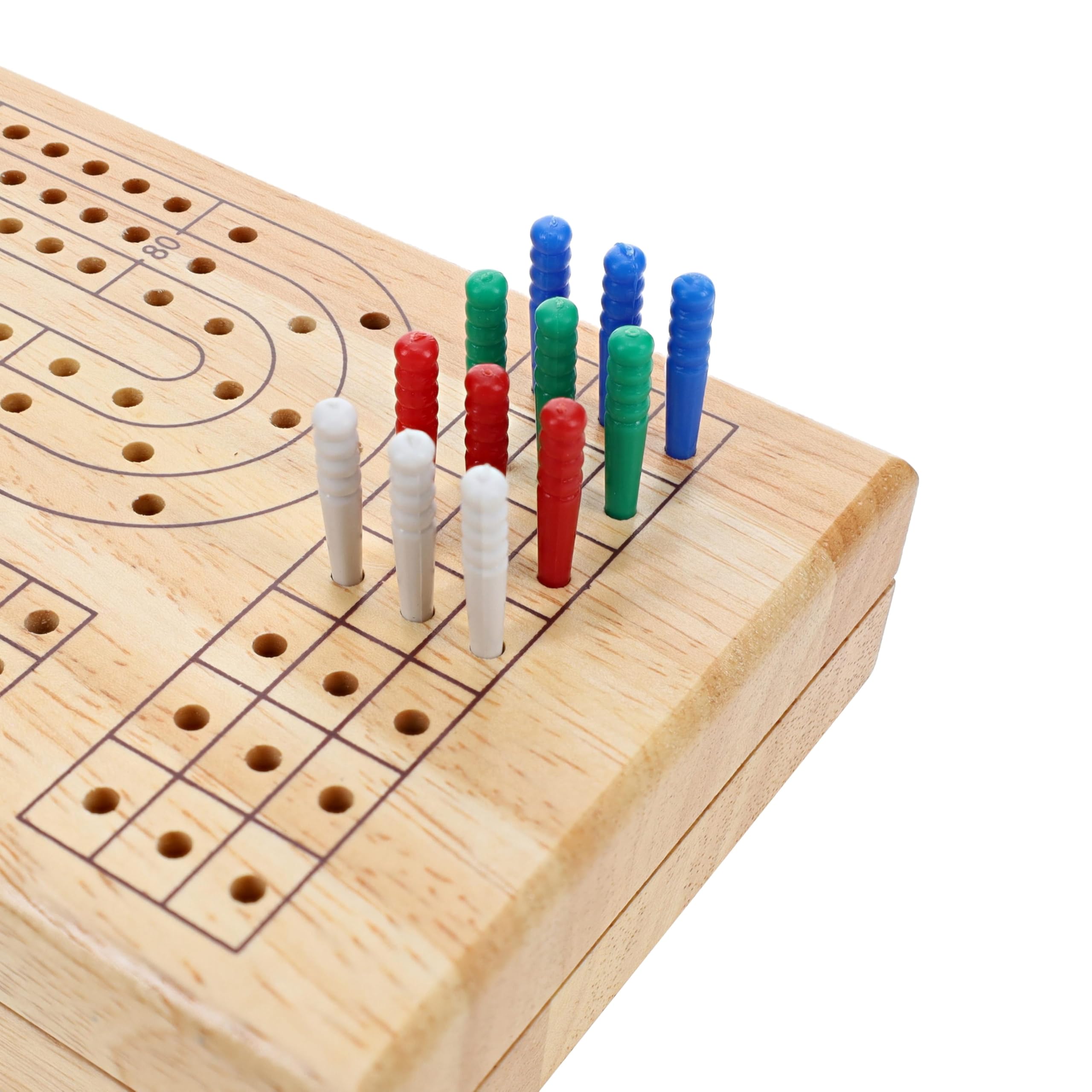 Foto 2 | Pinzas Cribbage We Games 48 Estándar De Plástico Con Diseño Cónico - Venta Internacional.
