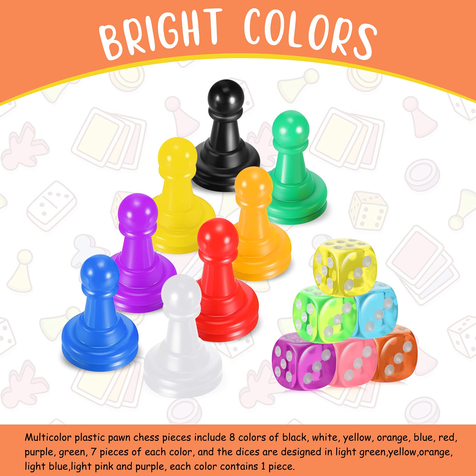 Foto 4 pulgar | Juego De Mesa Zhanmai 78 Piezas Multicolor Con Juego De Dados - Venta Internacional.