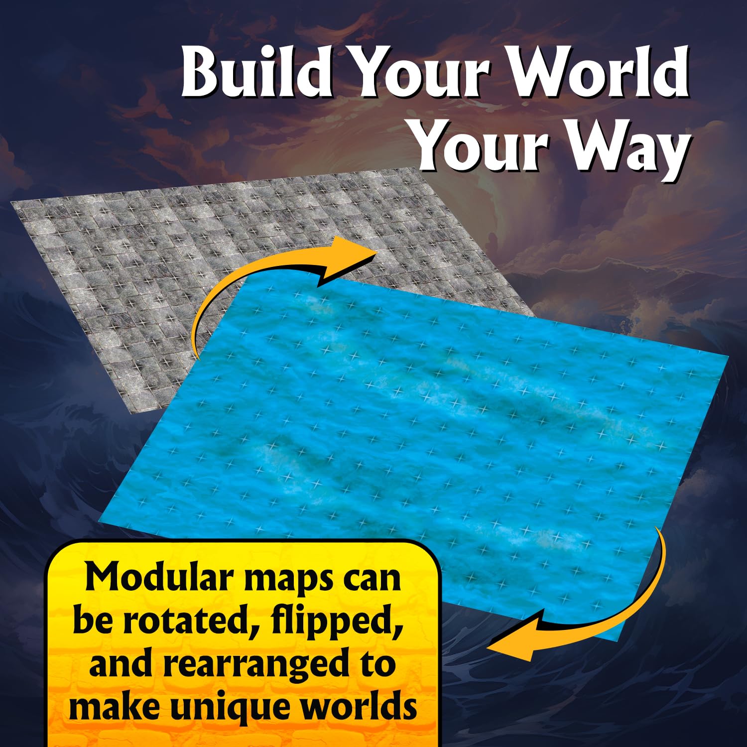Foto 4 pulgar | Paquete De Mapas Modulares Arcknight The Texutures Pack Rpg Battlemaps - Venta Internacional.